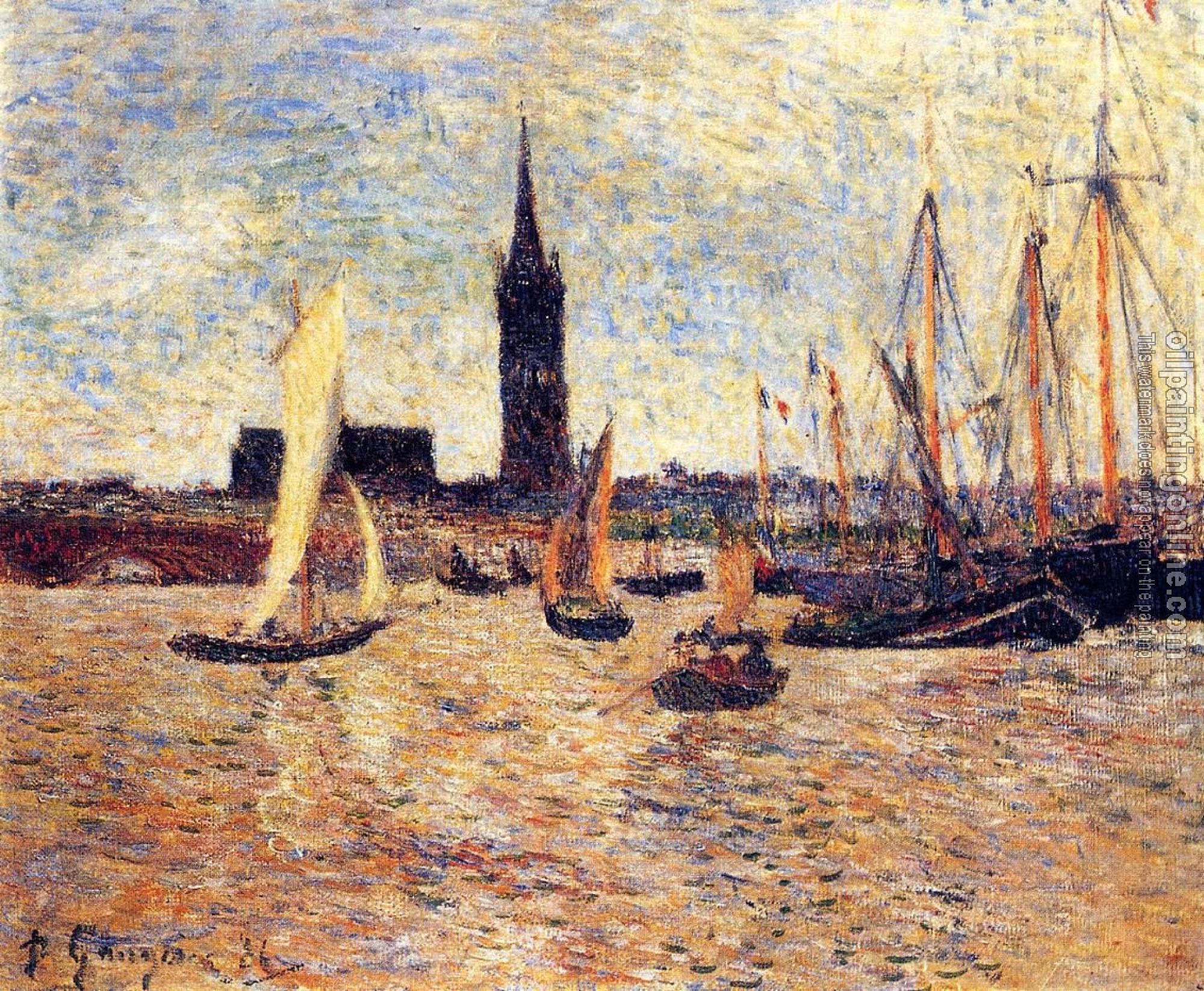 Gauguin, Paul - Bordeaux Harbor